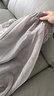 丝柏舍纯色大摆长款半身裙2025春新款女不规则飘逸仙女半裙 灰色 L 实拍图