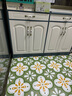 PVC地板贴自粘防滑耐磨地板革石塑胶仿瓷砖厨房阳台地贴地垫翻新 小方块3320 30x30cm/每件1片的价格 实拍图