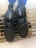 波图蕾斯皮鞋男士系带商务休闲鞋英伦雕花布洛克休闲皮鞋 3017 黑色 41 实拍图