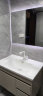 万和（Vanward）浴室柜组合陶瓷一体盆 洗手盆柜组合 卫生间洗脸盆柜组合洗漱台 A-80cm|双门双抽屉|智能方镜 晒单实拍图