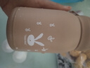 FGHGF高颜值萌萌兔卡通玻璃杯学生便携随手水杯 素果绿 301-400ml 实拍图