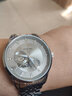 冠琴（GUANQIN）瑞士认证手表男士全自动机械表镂空飞轮防水男表圣诞礼物送男友 大师版-精钢灰面 实拍图