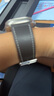 istrap苹果手表表带真皮爱马仕同款牛皮适用apple watch手表带S11/10/9/8/7/6/SE男女士iWatch ultra2/3 栗棕白线丨银色配件 44/45/46MM表盘【适用Wa 实拍图