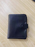 ANDSEEYOU品牌 竖款大容量卡包 牛皮短款钱包潮男证件包真皮皮夹多功能手包 黑色 实拍图