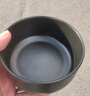 北欧创意陶瓷哑光汤碗沙拉碗 浓汤碗家用米饭碗法海钵餐具早餐碗 4.5寸碗-黑色 实拍图