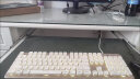 狼途（LANGTU） 游戏有线机械手感键盘鼠标套装（超薄静音键盘 键鼠套装 笔记本电脑办公键盘  ） 银白暖黄光+机械蛇低音鼠标 实拍图