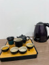 京东京造功夫茶具套装简约办公家用茶壶茶杯茶盘整套茶具 黑陶小雅12件套 实拍图