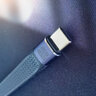 尚优琦USB4数据线TYPE-C全功能电脑坞扩展短线适用三星惠普闪迪西数移动硬盘盒高速传输弯头延长线PD快充 直头公对公｜13厘米｜兼容雷电4/3｜FPC短线 40G高速传输｜8K音视频｜PD240W 实拍图