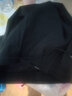 杉努裤子男款士秋冬季直筒宽松阔腿加绒加厚休闲青少年学生西装男裤 K21QK黑色+K21QK深灰 3XL （建议155-170斤） 实拍图