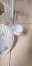 闪兔2个免邮 鹦鹉鸟用饮水器防撒加厚喂食盒鹩哥喂水虎皮玄凤八哥食罐 200ml饮水器(直挂--透明绿 实拍图
