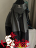 骆驼（CAMEL）户外单层冲锋衣男女款硬壳防雨单冲旅游外套 A13CATG112   XL 实拍图