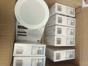 飞利浦LED筒灯射灯10只装无主灯客厅嵌入式暗装天花灯洞灯超薄筒灯家用 10只装5.5W白光|开孔85-90mm 实拍图