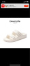 Devo Life的沃男女同款凉拖EVA一字拖鞋外穿夏季防水海边沙滩鞋1618 白色EVA 39 晒单实拍图