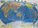 世界地图百科希利尔讲世界地理走遍中国地理图说国家地理-走遍中国 世界地图（无覆膜)（专享价） 实拍图