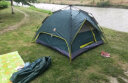 凯路德（KAIROAD）帐篷户外4-6人双层加大全自动速开野外露营防雨过夜遮阳防晒套装 单层-野餐垫套餐02 实拍图