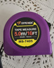 拓伏锐（TOPFORZA）卷尺钢卷尺盒尺伸缩尺米尺ABS耐摔尺子公英制 MS-7405 5mx19mm 实拍图