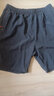 啄木鸟两件装运动短裤男夏季五分裤子男爸爸休闲短裤宽松大码沙滩中裤 108黑色+108灰色（两件装） 7XL 实拍图