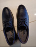 红蜻蜓舒适商务休闲时尚系带皮鞋男士正装德比婚鞋 WTA73761 黑色 40 实拍图