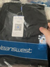 真维斯（JEANSWEST）纯棉短袖男女夏季休闲百搭T恤衫青少年学生胖子半袖宽松胸标上衣 黑色（毛绒小怪X） 2XL 体重（130-150斤左右） 实拍图