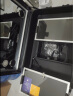 OBOX欧博斯行李箱专业拉杆化妆箱带灯镜子支架PC箱化妆师专用跟妆箱子 银色PC8灯款 22英寸有支架 实拍图