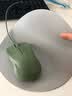 帝伊工坊圆形鼠标垫纯色简约小号ins风笔记本电脑垫鼠标皮质垫办公小清新女生男生可爱滑鼠垫 双色双面用 实拍图