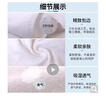 全力 10条装纯棉白色小方巾柔软吸水白毛巾酒店幼儿园KTV餐厅厨房抹布 22克25*25（优质棉）10条装 实拍图