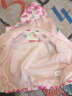 贝壳家族宝宝印花外套春装新款女童童装儿童外套上衣wt6806 粉色花朵 100cm 实拍图
