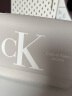 Calvin Klein【母亲节礼物】女包可卸宽肩带ck压纹字母翻盖单肩斜挎包DH3106 137-白色 OS 实拍图