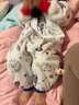 良良婴儿睡袋秋冬加厚款儿童睡袋新生儿分腿款四季通用防踢被 星际蓝·薄夹棉40g-适合20-25℃ XL（建议身高90-105cm） 实拍图