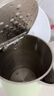 格来德烧水壶电热水壶家用316L/304不锈钢煮水壶大容量双层防烫电水壶 升级D1709-316L不锈钢-绿色 1.8L 实拍图