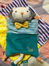 可优比（KUB） 婴儿安抚巾可入口毛绒玩具玩偶布艺手偶口水巾0-1岁陪睡哄娃神器 生肖组合丨安抚巾（卡尔+辛巴） 实拍图