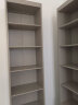 源氏木语 实木组合书柜轻奢落地储物柜展示柜书房书架玻璃门柜子 开放双抽书柜B款0.5m 晒单实拍图