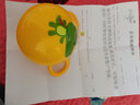 费雪（Fisher-Price） 儿童小皮球婴儿手抓软胶摇铃球拍拍球 10CM直径 黄色 实拍图