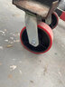 衡固米想尼龙轮子万向轮平板推车轮脚轮轱辘带刹车承重防滑轮轮子大全 【中型】3寸定轮 实拍图