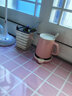 茶大师日本岩房无线迷你保温杯垫恒温早餐加热器牛奶茶杯USB电加热55度 淡粉紫金面板（含3.6A适配器） 实拍图