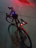 杰士爱堡罗 Jieshiaibaoluo 自行车青蛙灯儿童滑板车平衡车彩灯山地车尾灯夜骑警示灯单车配件 红色+蓝色 实拍图
