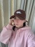 千牧朗帽子男女韩版时尚棒球帽软顶帅气显脸小防晒鸭舌帽户外休闲遮阳帽 咖色 实拍图
