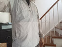 雅鹿防晒衣男遮阳皮肤衣冰丝外套夏季薄款速干轻薄透气大码男士上衣 2297灰色 2XL 实拍图