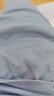 猫人【防螨抗菌纯棉】男士睡衣男小熊印花t恤可外穿情侣家居服蓝色XL 晒单实拍图