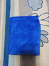 悦卡(YUECAR)洗车毛巾 加厚汽车车用毛巾汽车抹布 吸水擦车布打蜡抛光毛巾 洗车用品 30*70加厚磨绒 中号 蓝色 实拍图