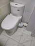 TOTOGURU967CN系列侧排马桶左右后墙排直冲式坐便器家用超大排污抽水马桶 GURU967CN-左排污（新型10cm大排污） 实拍图
