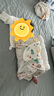 安舒棉防惊跳襁褓巾新生婴儿蚕丝纯棉睡袋防惊吓肚围四季通用 逐梦鹿(竹棉)适合30°C以上 80*35cm（适合0-6个月） 实拍图