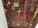 看了又看 防蚊门帘磁性纱门免打孔夏季纱窗防蝇家用静音自吸防蚊虫 福字咖啡经典款 -顶部4CM魔术贴 110*220 实拍图