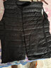 鸭鸭（YAYA）轻薄羽绒马甲女冬装短款内胆时尚女款马夹外套背心K 黑色 2XL 175 实拍图