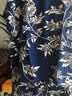 普戈斯（PUGESI）夏季睡衣女纯棉绸短袖中老年人套装女款夏天全棉两件套妈妈家居服 深色8038 XXXL（130-150斤） 实拍图