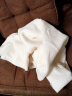 巧马纯棉加厚保暖婴儿宝宝精梳夹棉空气棉空气层布料纯色棉布 有机棉本色 夹棉厚款半米，门幅1.6米 晒单实拍图
