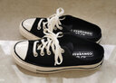 匡威（Converse）官方Chuck 70 Mule男女一脚蹬透气帆布半拖鞋172591C 黑/172591C 36 实拍图