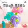 弥鹿（MiDeer）静音拍拍球儿童室内弹力球幼儿园宝宝玩具球无声海绵篮球3岁+ 3号静音球-青草绿（适合3岁+） 实拍图