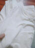 直降底价 t恤女长袖春秋季修身显瘦内搭打底衫设计感小众上衣 炫本色长袖T恤圆-白色 M 实拍图