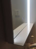 莱姆森（Lamxon）浴室镜子led带灯防雾卫生间镜子带置物架壁挂墙智能镜边框厕所镜 (横款）宽800*高600mm 晒单实拍图